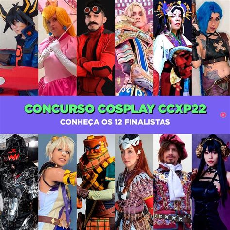 concurso cosplay|CCXP 22 anuncia lista dos 12 finalistas do Concurso Cosplay.